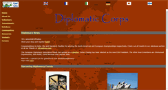 Desktop Screenshot of diplomaticcorps.org